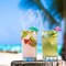 6 Pack Silicone Umbrella Drink Markers Glass Tag Party Cup Identifiers for Drinks